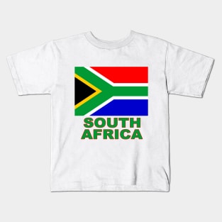 The Pride of South Africa - South African National Flag Design Kids T-Shirt